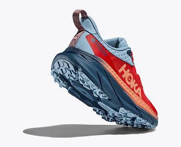 Hoka One One W Challenger ATR 7 GTX cerise / real teal detail