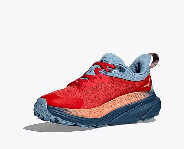 Hoka One One W Challenger ATR 7 GTX cerise / real teal detail