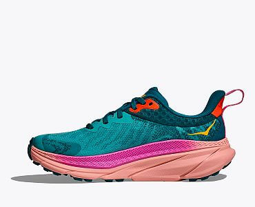 Hoka One One W Challenger ATR 7 GTX Ocean Mist / deep lagoon boční pohled