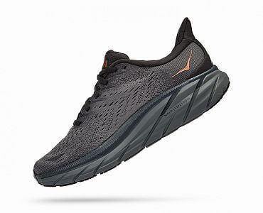 HOKA ONE ONE W Clifton 8 anthracite / copper boční pohled