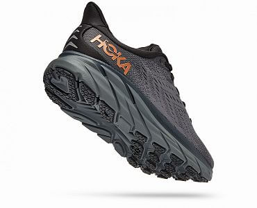 HOKA ONE ONE W Clifton 8 anthracite / copper boční pohled