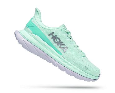 Hoka One One W Mach 4 blue glass/coastal shade pravá strana bok