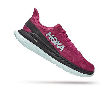 Hoka One One W Mach 4 festival fuchsia/black prove strana