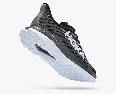 Hoka One One W Mach 5 black / castelrock boční pohled 3