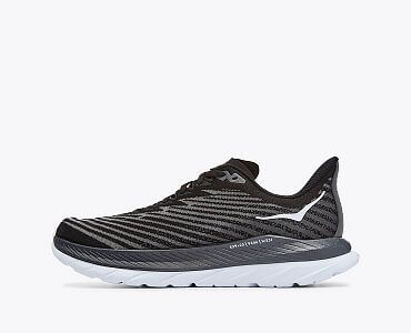 Hoka One One W Mach 5 black / castelrock boční pohled