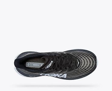 Hoka One One W Mach 5 black / castelrock horní pohled 