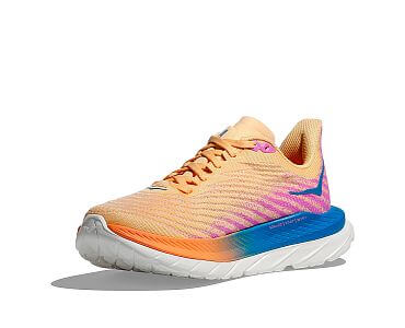 Hoka One One W Mach 5 impala / cyclamen boční pohled