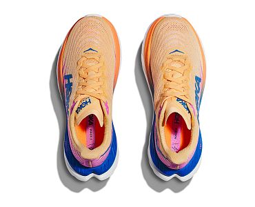 Hoka One One W Mach 5 impala / cyclamen horní pohled