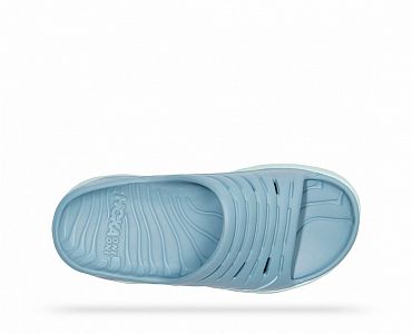 HOKA ONE ONE W Ora Recovery slide blue fog / blue glass6