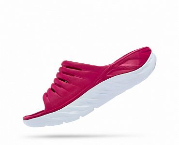 HOKA ONE ONE W Ora Recovery slide festival fuchsia / butterfly1