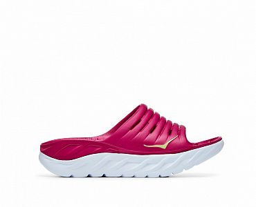 HOKA ONE ONE W Ora Recovery slide festival fuchsia / butterfly4