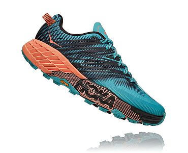 Hoka One One W Speedgoat 4 aquarelle / cantaloupe1