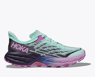 Hoka One One W Speedgoat 5 sunlit ocean / night sky boční pohled