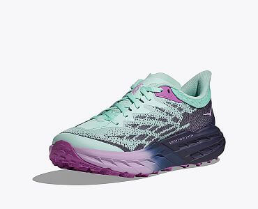 Hoka One One W Speedgoat 5 sunlit ocean / night sky boční pohled