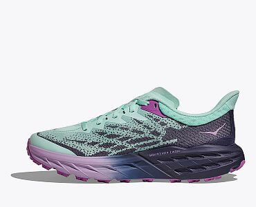 Hoka One One W Speedgoat 5 sunlit ocean / night sky boční pohled