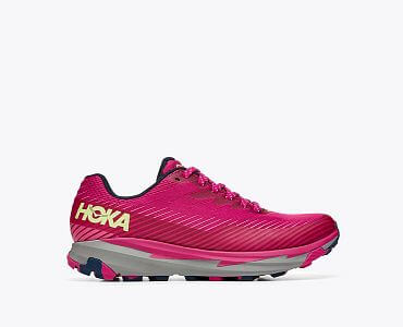 Hoka One One W Torrent 2 W festival fuchsia / ibis rose boční pohled