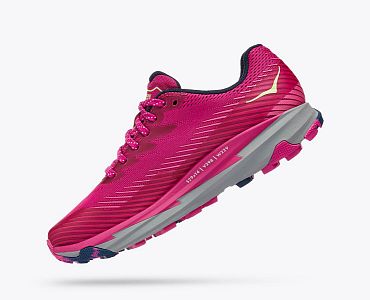 Hoka One One W Torrent 2 W festival fuchsia / ibis rose boční pohled