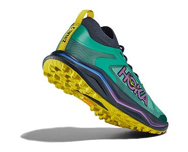 Hoka One One Zinal 2 W tech green / strata dámské tempové trailové boty