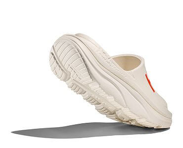 Hoka Ora Athletic Slide U frost/lava sportovní pantofle