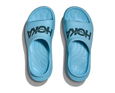 Hoka Ora athletic Slide U soaring blue / faded navy