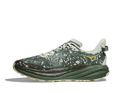 Hoka Speedgoat 6 GTX M sea glass / fern pánské nepromokavé trailové boty boční pohled