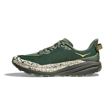 Hoka Speedgoat 6 M fern / asphalt grey pánské běžecké trailové boty boční pohled