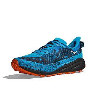 Hoka Speedgoat 6 M skyward blue / black pánské běžecké trailovky