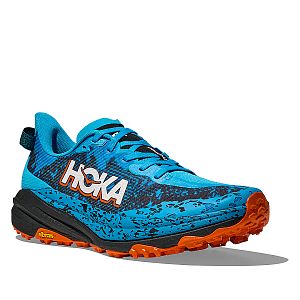 Hoka Speedgoat 6 M skyward blue / black pánské objemové běžecké trailové boty