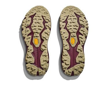 Hoka Speedgoat 6 W rouge / black cherry dámské běžecké trailové boty podrážka