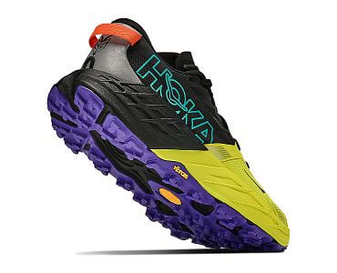 Hoka Speedgoat 7 M black / hoka citrus