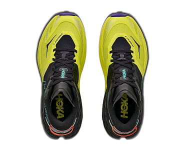 Hoka Speedgoat 7 M black / hoka citrus