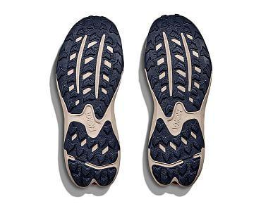 Hoka Torrent 4 M putty / blue twilight pánské trailové běžecké boty podrážka podešev