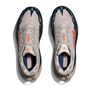 Hoka Torrent 4 M putty / blue twilight pánské trailové běžecké boty svršek