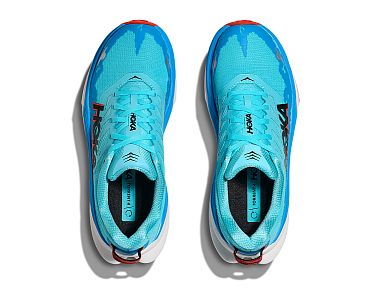 Hoka Torrent 4 W cielo blue / skyward blue dámské běžecké trailové boty svršek