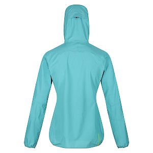 Inov-8 Stormshell FZ v2 W teal dámská voděodolná prodyšná bunda na běh