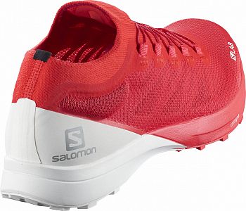 L40751500 Salomon SLAB Sense 8 SG racing red white right shoe angle
