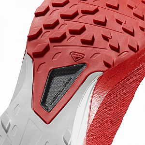 L40751500 Salomon SLAB Sense 8 SG racing red white sole detail zoom