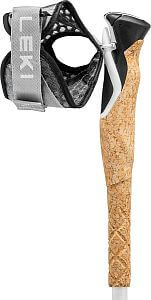 Leki Cross Trail FX Superlite white/envy/black - 110-130 cm karbonové hole na speedhiking běh i turistiku detail rukojeť