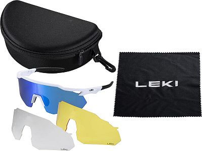 Leki Falcon Pro white-lightblue