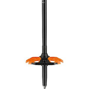 Leki Helicon Lite dark anthracite/neon orange/black - 110-145 cm hole na skialpinismus