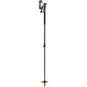 Leki Helicon Lite dark anthracite/neon orange/black - 110-145 cm skialpové hole