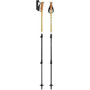 Leki Legacy Lite white/goldbrown - 90 - 125 cm trekové hole hliníkové nastavitelné odolné