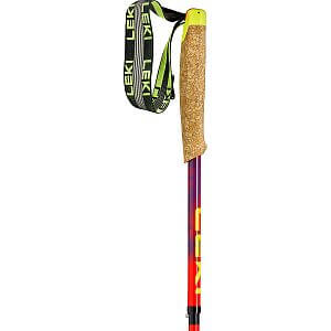 Leki Neotrail Pro FX.One SL bright red/violet/neon yellow běžecké karbonové trailové hole