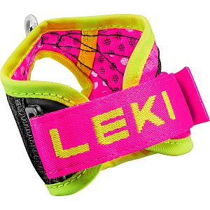 Leki Shark Frame Strap Mesh poutko S-M-L neonpink/neonyellow poutko k běžeckým holím