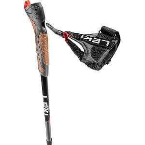 Leki Spin black/silver gray/white  - 100-130 cm hole na nordic walking