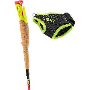 Leki Ultratrail FX.One neon pink / black / neon yellow rukavičky trail running hole