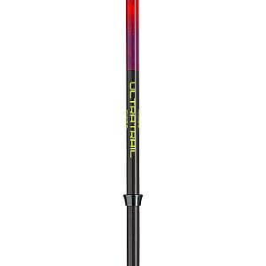 Leki Ultratrail FX.One SL bright red/violet/neon yellow běžecké skládací karbonové hole