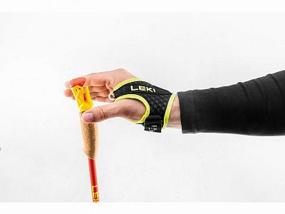 Leki Ultratrail FX.One Superlite bright red/neon yellow/natural carbon poutko