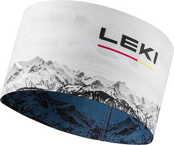 Leki XC Headband blue/white sportovní čelenka