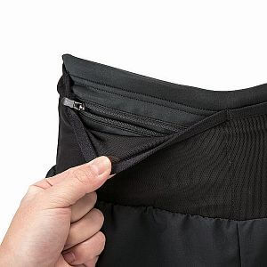 Mizuno Multi Pocket Short M black pánské běžecké kraťasy s elastickým pasem s kapsami